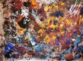 Lintukoira 45 x 60 tempera v.2023
