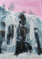 Jääkuorin 3. 40 x 30 akryyli v. 2024