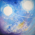 Sininen  40x40