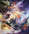 Elegia akryyli 60 x 50 v,2021