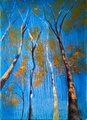 Latvusto  öljy 40 x 30 v.2018