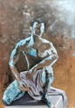 Spartacus 40 x 30 akryyli v. 2021
