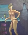 Yksin kotona 50 x 40 v.2019