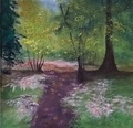 Muutoksen alku 40 x 40 akryyli v.2019