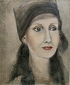 Helmikorvakoru 40 x 32 öljy