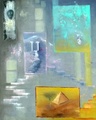 Kerostumat 50 x 40 akryyli ja öljy