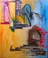 Aasian aamu 50 x 40